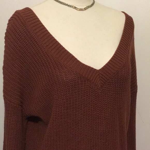 F21 Oversized knit sweater - Picture 2 of 4